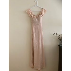 BHLDN “The Diana” bridesmaid dress